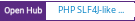 Open Hub project report for PHP SLF4J-like logging utility