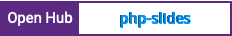 Open Hub project report for php-slides