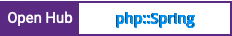 Open Hub project report for php::Spring