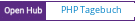 Open Hub project report for PHP Tagebuch