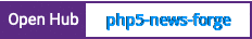Open Hub project report for php5-news-forge