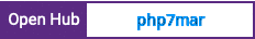 Open Hub project report for php7mar