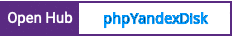 Open Hub project report for phpYandexDisk