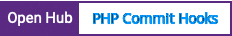 Open Hub project report for PHP Commit Hooks