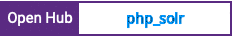 Open Hub project report for php_solr