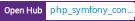 Open Hub project report for php_symfony_console_io