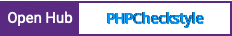 Open Hub project report for PHPCheckstyle