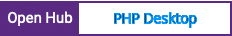 Open Hub project report for PHP Desktop