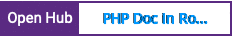 Open Hub project report for PHP Doc in Romanian