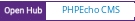 Open Hub project report for PHPEcho CMS