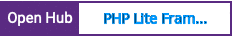 Open Hub project report for PHP Lite Framework