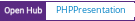 Open Hub project report for PHPPresentation