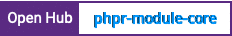 Open Hub project report for phpr-module-core