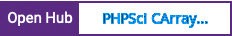 Open Hub project report for PHPSci CArray Extension