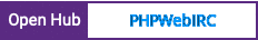 Open Hub project report for PHPWebIRC
