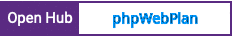 Open Hub project report for phpWebPlan