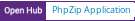 Open Hub project report for PhpZip Application