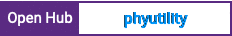 Open Hub project report for phyutility