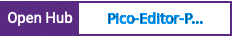 Open Hub project report for Pico-Editor-Plugin