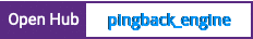 Open Hub project report for pingback_engine