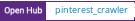 Open Hub project report for pinterest_crawler
