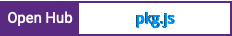 Open Hub project report for pkg.js