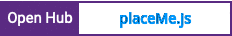 Open Hub project report for placeMe.js