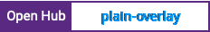Open Hub project report for plain-overlay