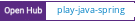 Open Hub project report for play-java-spring