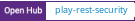 Open Hub project report for play-rest-security