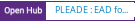 Open Hub project report for PLEADE : EAD for the Web