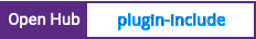 Open Hub project report for plugin-include