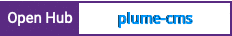 Open Hub project report for plume-cms