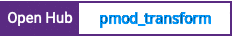 Open Hub project report for pmod_transform