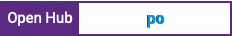 Open Hub project report for po