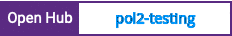 Open Hub project report for pol2-testing