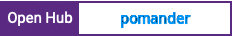 Open Hub project report for pomander