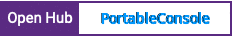 Open Hub project report for PortableConsole