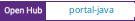 Open Hub project report for portal-java