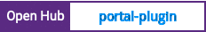 Open Hub project report for portal-plugin