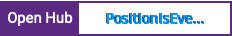 Open Hub project report for PositionIsEverything