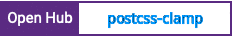 Open Hub project report for postcss-clamp