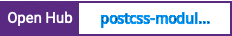 Open Hub project report for postcss-modules-parser