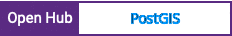 Open Hub project report for PostGIS