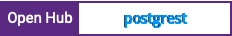 Open Hub project report for postgrest