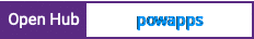 Open Hub project report for powapps
