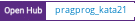 Open Hub project report for pragprog_kata21