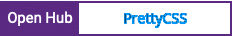 Open Hub project report for PrettyCSS