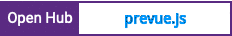 Open Hub project report for prevue.js