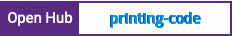Open Hub project report for printing-code